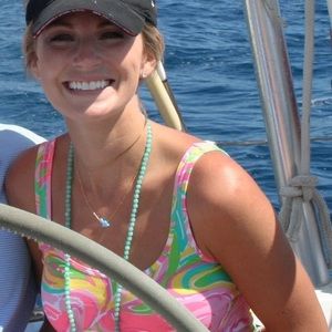 Lilly Pulitzer flamingo Tabbie tank in All Nighter